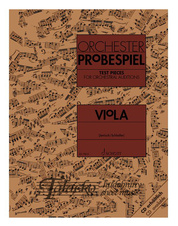 Test Pieces for Orchestral Auditions (Viola): B-STOCK